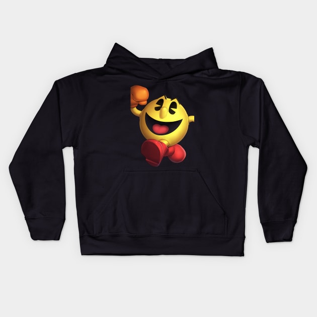 PAC-MAN (Ultimate) Kids Hoodie by hybridmink